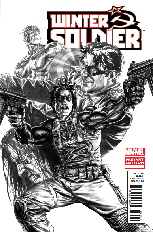 Winter Soldier (2012) #1 (Bermejo Sketch Variant)