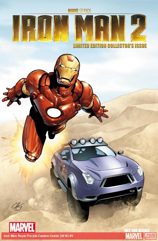 Iron Man Royal Purple Custom Comic (2010) #1