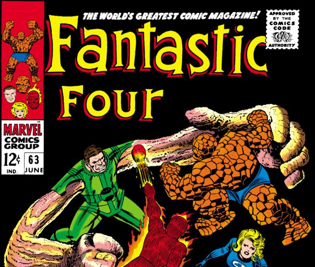 Fantastic Four (1961) #63 Cover