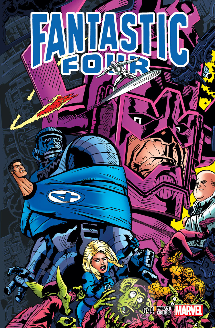 Fantastic Four (2014) #644 (Golden Connecting Variant)