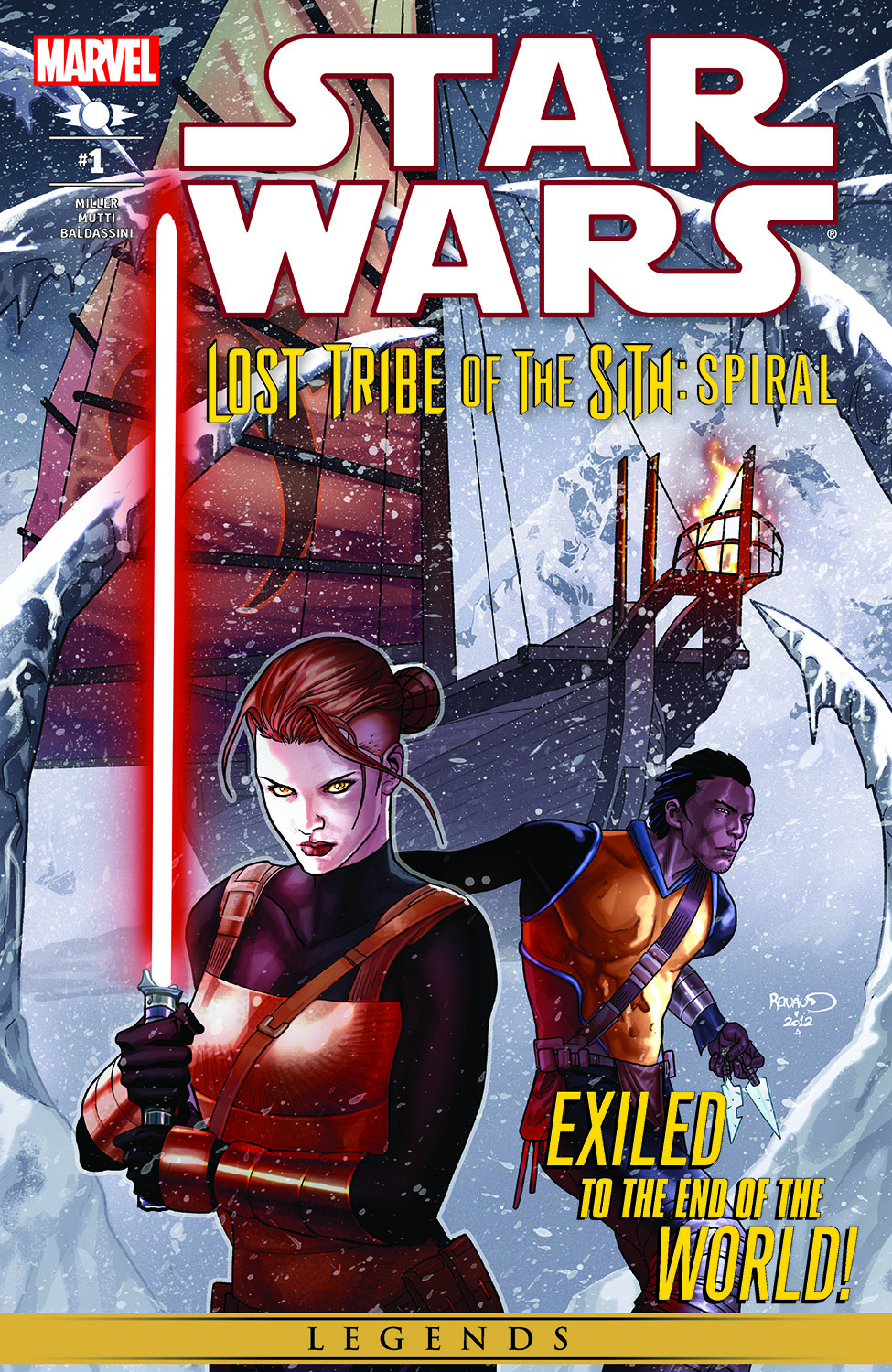 Star Wars: Lost Tribe of the Sith - Spiral (2012) #1