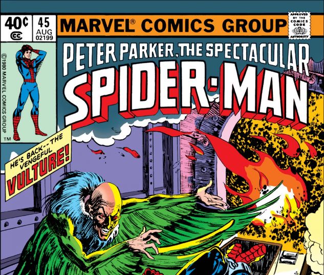 PETER PARKER, THE SPECTACULAR SPIDER-MAN (1976) #45