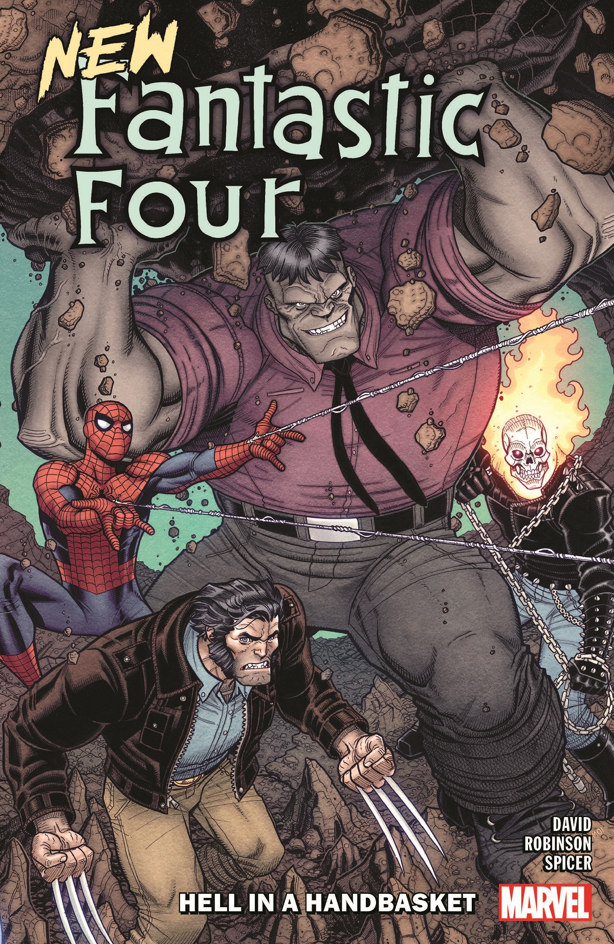 New Fantastic Four: Hell In A Handbasket (Trade Paperback)