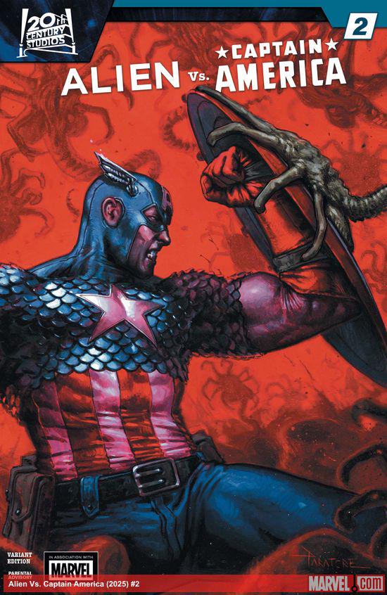 Alien Vs. Captain America (2025) #2 (Variant) | Comic Issues | Marvel