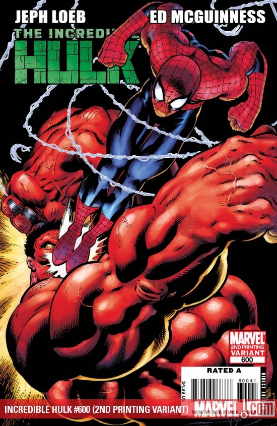 Incredible Hulks (2010) #600 (2ND PRINTING VARIANT)