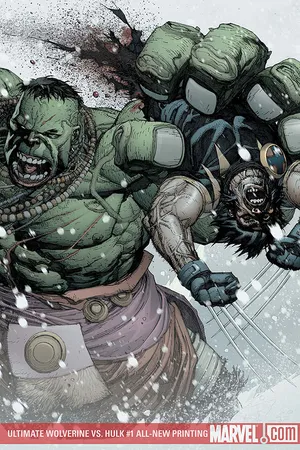 Ultimate Wolverine Vs. Hulk (2005) #1 (Variant)