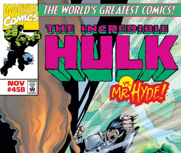 Incredible Hulk (1962) #458 Cover