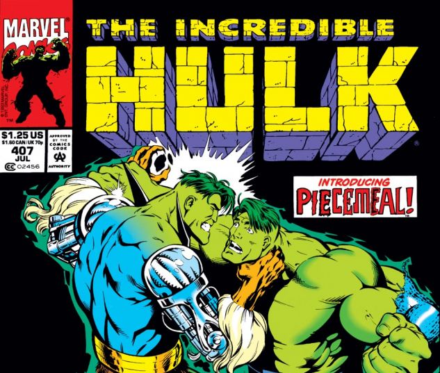 Incredible Hulk (1962) #407 Cover