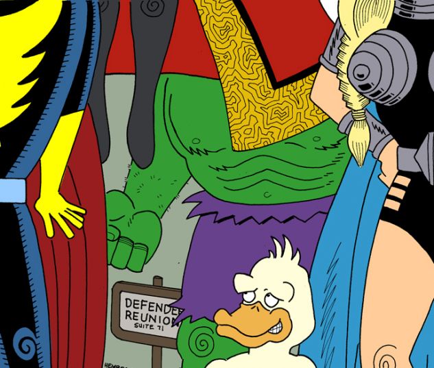 Howard the Duck (2015) #2 variant cover by Fred Hembeck