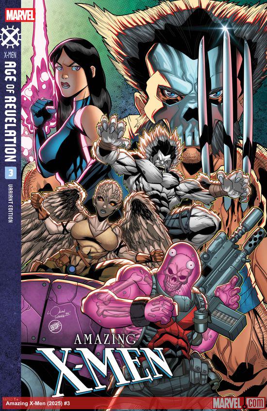【激レア/サイン・鑑定書付】X-MEN他 アメコミ3冊 Amazing X-Men (2025) #3 (Variant) | Comic Issues | Marvel
