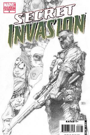 Secret Invasion (2008) #3 (SKETCH VARIANT)