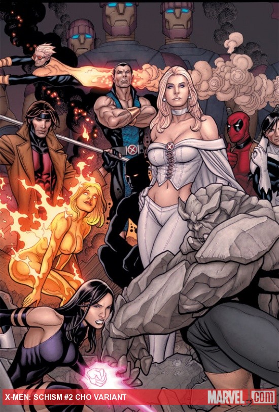 X-Men: Schism (2011) #2 (Cho Variant)