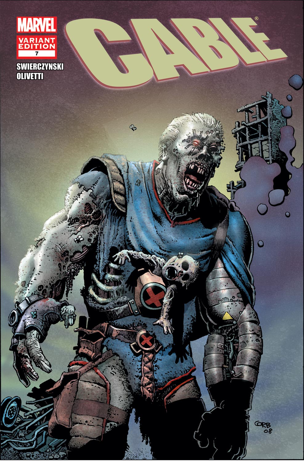 Cable (2008) #7 (Zombie Variant)