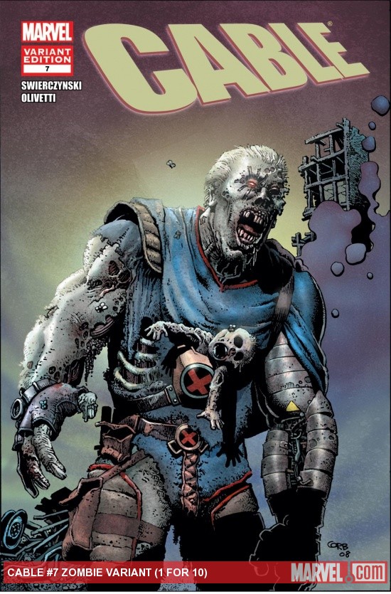 Cable (2008) #7 (Zombie Variant)