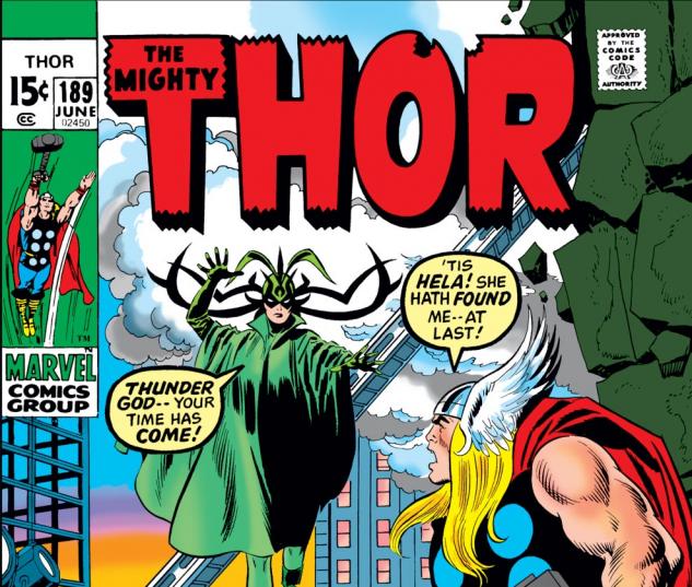 Thor (1966) #189 Cover