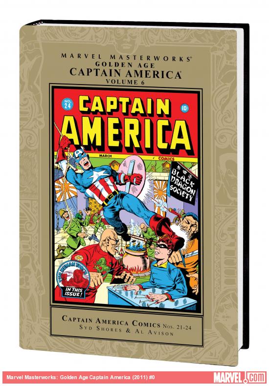 Marvel Masterworks: Golden Age Captain America (Hardcover)
