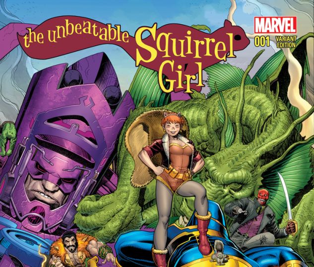 THE UNBEATABLE SQUIRREL GIRL 1 ADAMS VARIANT (WITH DIGITAL CODE)