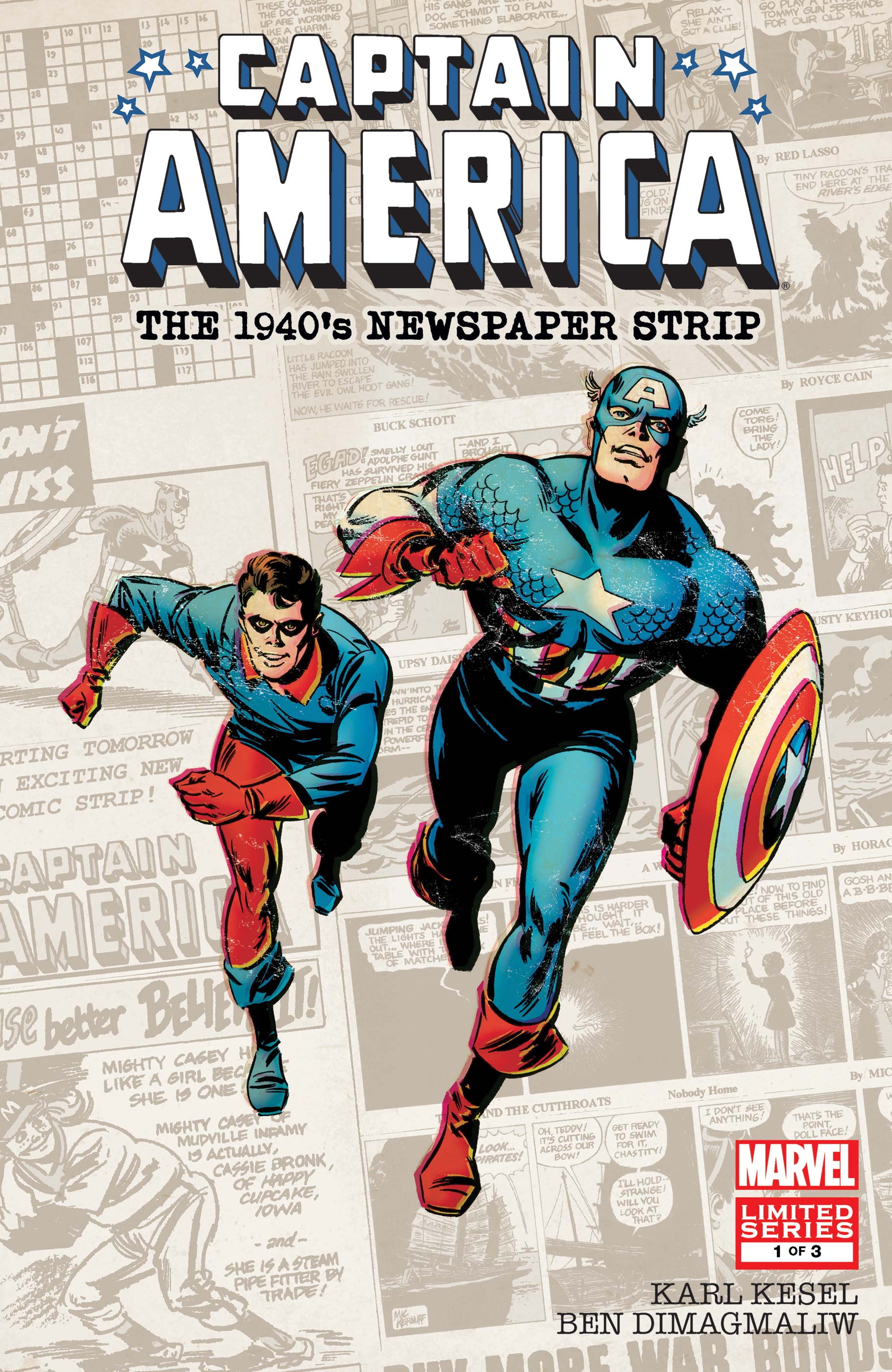 Captain America: The 1940s Newspaper Strip (2010) #1