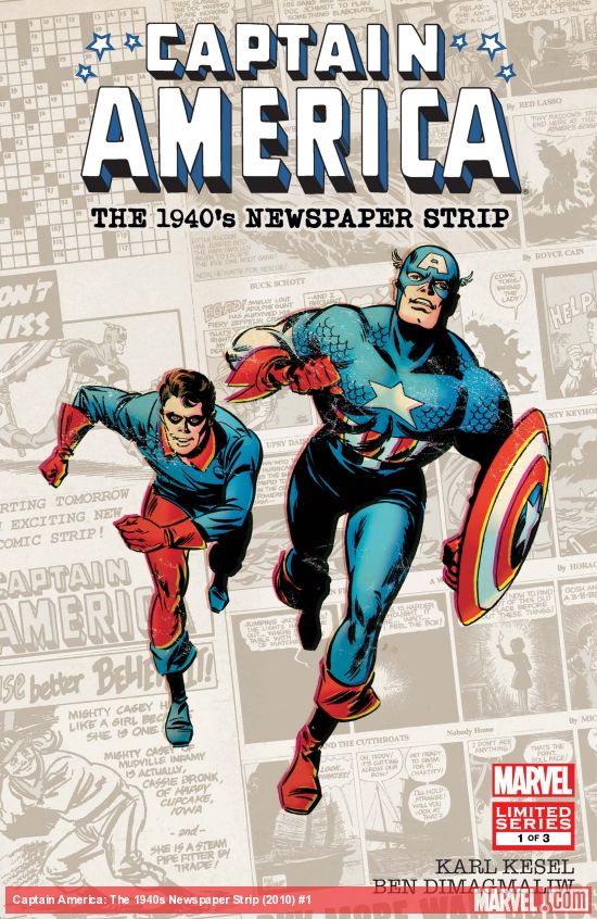 Captain America: The 1940s Newspaper Strip (2010) #1