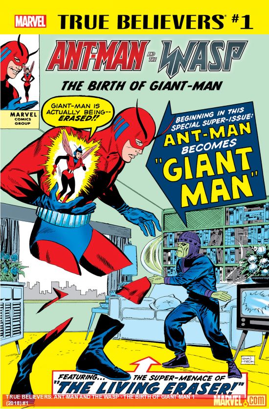 True Believers: Ant-Man and the Wasp - The Birth of Giant-Man (2018) #1