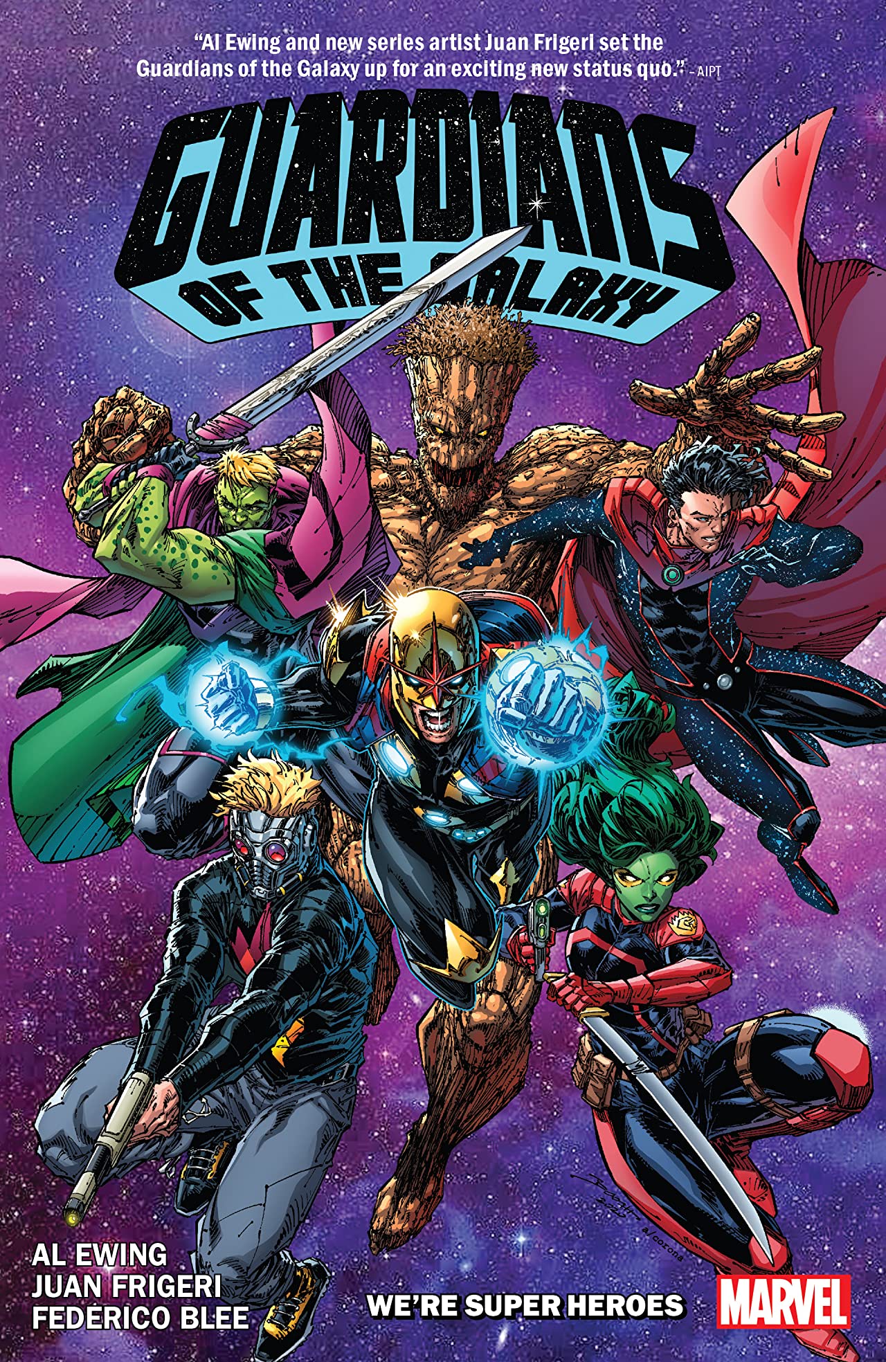 Guardians Of The Galaxy by Al Ewing Vol. 3: We're Super Heroes (Trade  Paperback) | Comic Issues | Comic Books | Marvel