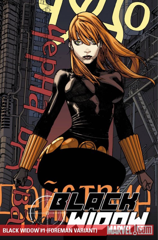 Black Widow (2010) #1 (FOREMAN VARIANT)