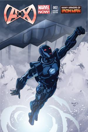 A+X (2012) #7 (Renaud Iron Man Many Armors Variant)