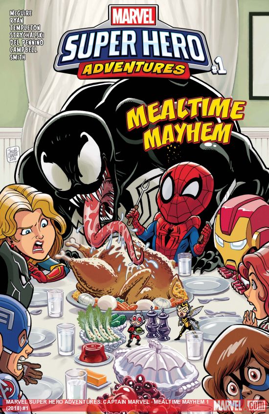 Marvel Super Hero Adventures: Captain Marvel - Mealtime Mayhem (2018) #1