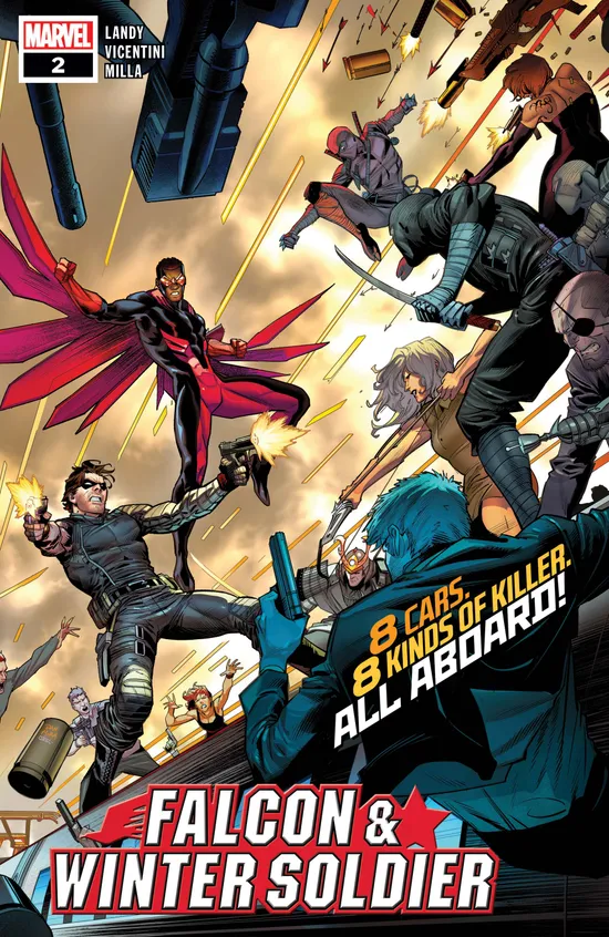 洋書　「THE FALCON AND THE WINTER SOLDIER」 detail.webp