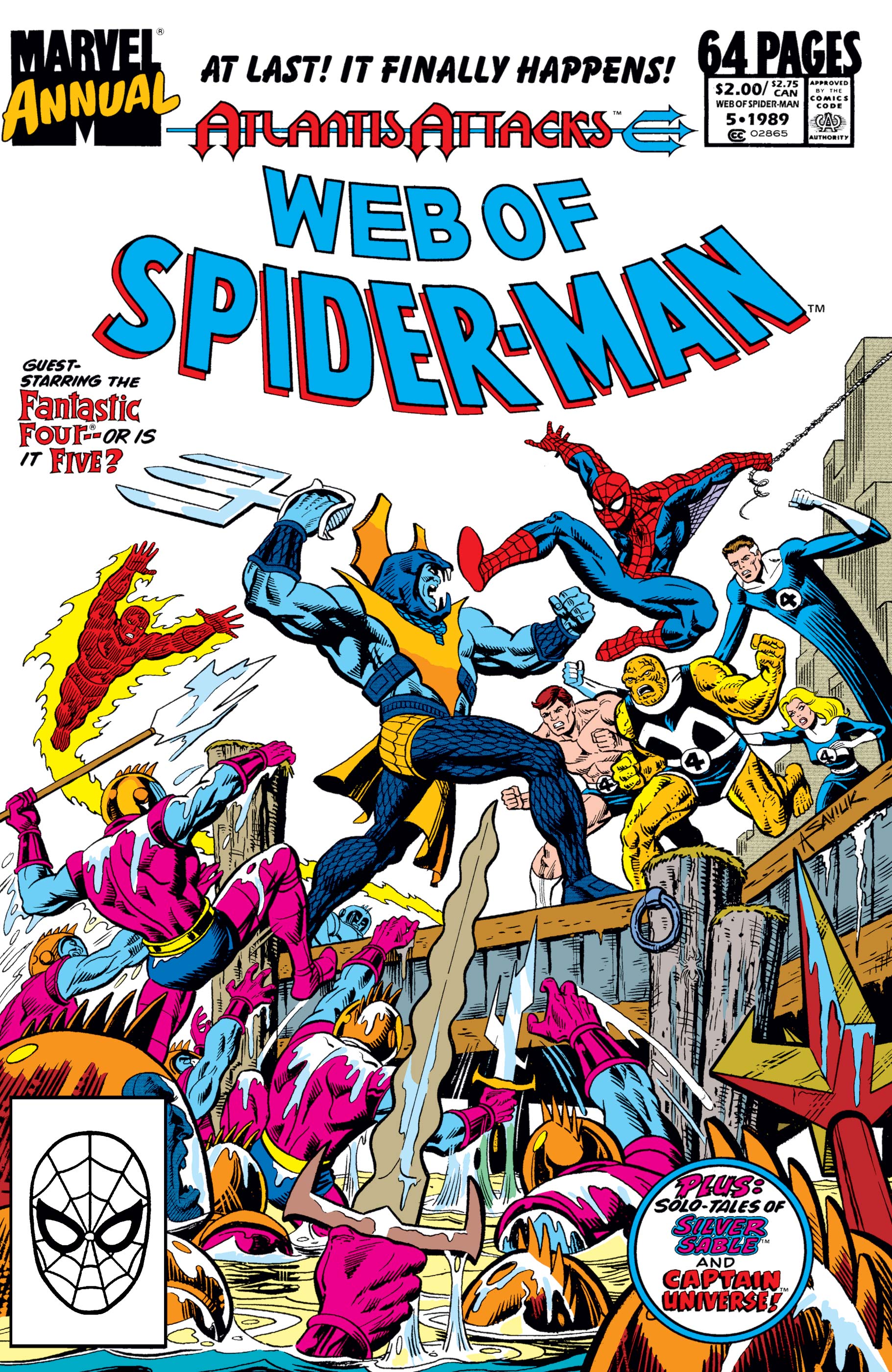 Web of Spider-Man Annual (1985) #5