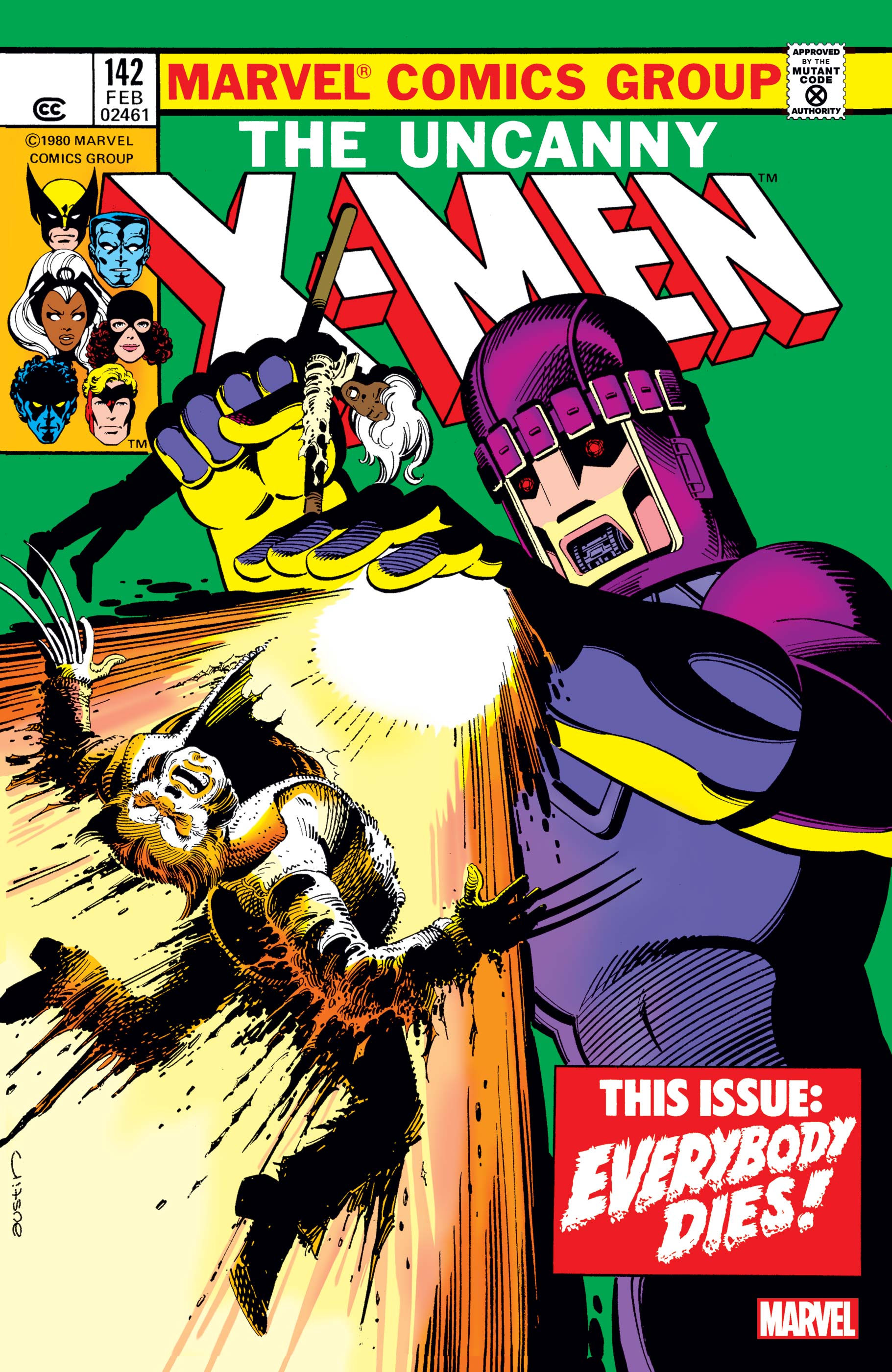 Uncanny X-Men: Facsimile Edition (2023) #142