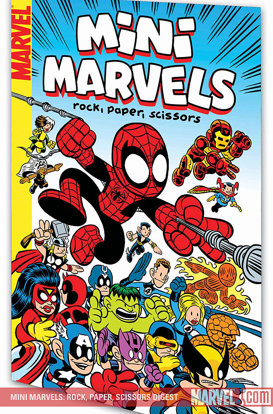 Mini Marvels: Rock, Paper, Scissors (Digest)