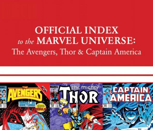 Avengers, Thor & Captain America: Official Index to the Marvel Universe (2010) #8