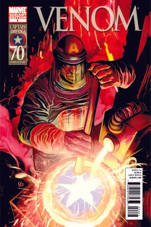Venom (2011) #4 (I Am Captain America Variant)