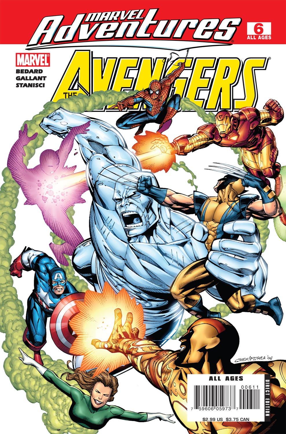 Marvel Adventures the Avengers (2006) #6