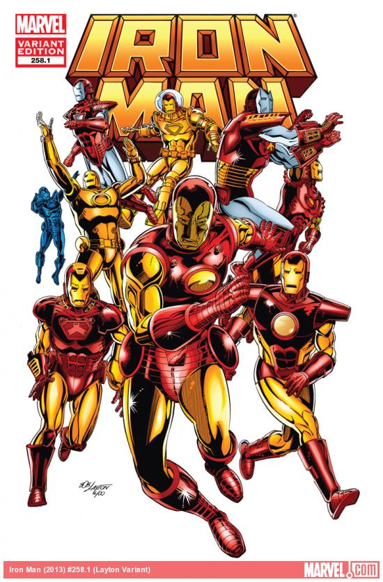 Iron Man (1968) #258.1 (Layton Variant)