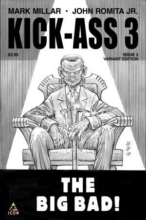 Kick-Ass 3 (2013) #2 (Jrjr Sketch Variant)