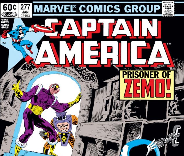 Captain America (1968) #277 Cover
