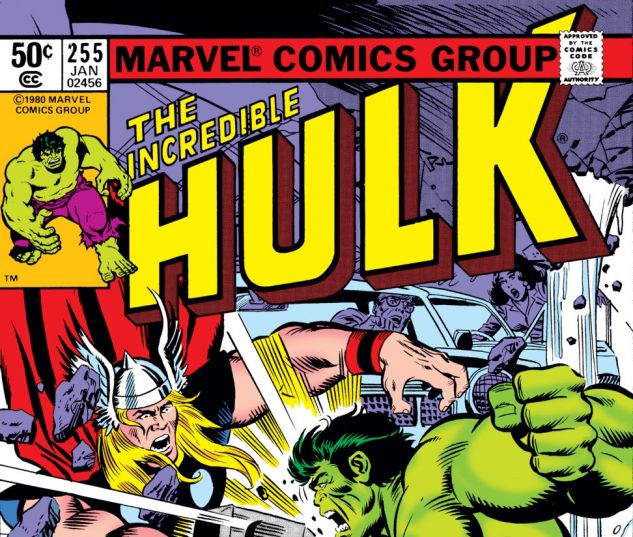 Incredible Hulk (1962) #255 Cover