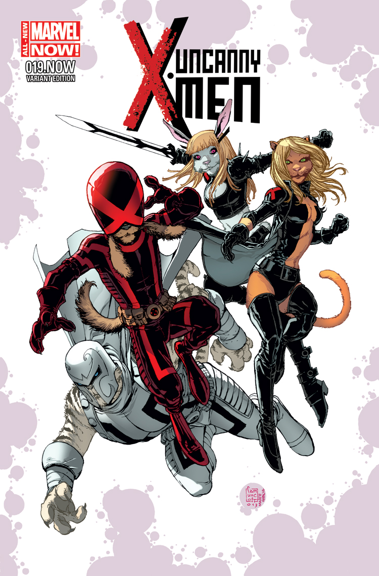 Uncanny X-Men (2013) #19 (Camuncoli Animal Variant)