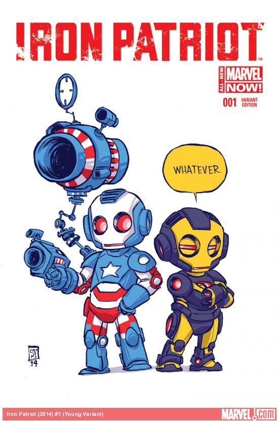 Iron Patriot (2014) #1 (Young Variant)