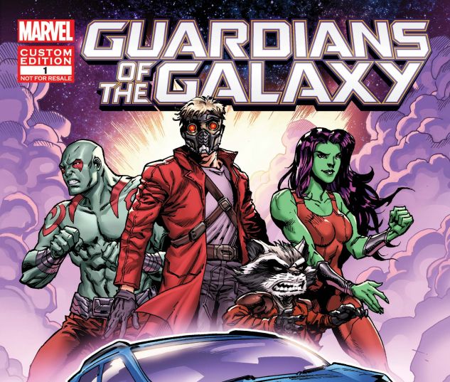 cover from Custom Ford Comic Gotg 2017 (2017) #1