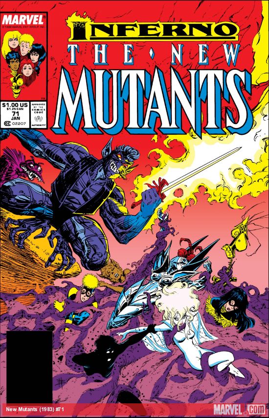 New Mutants (1983) #71