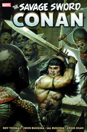 SAVAGE SWORD OF CONAN: THE ORIGINAL MARVEL YEARS OMNIBUS VOL. 3 HC BROWN COVER (Trade Paperback)