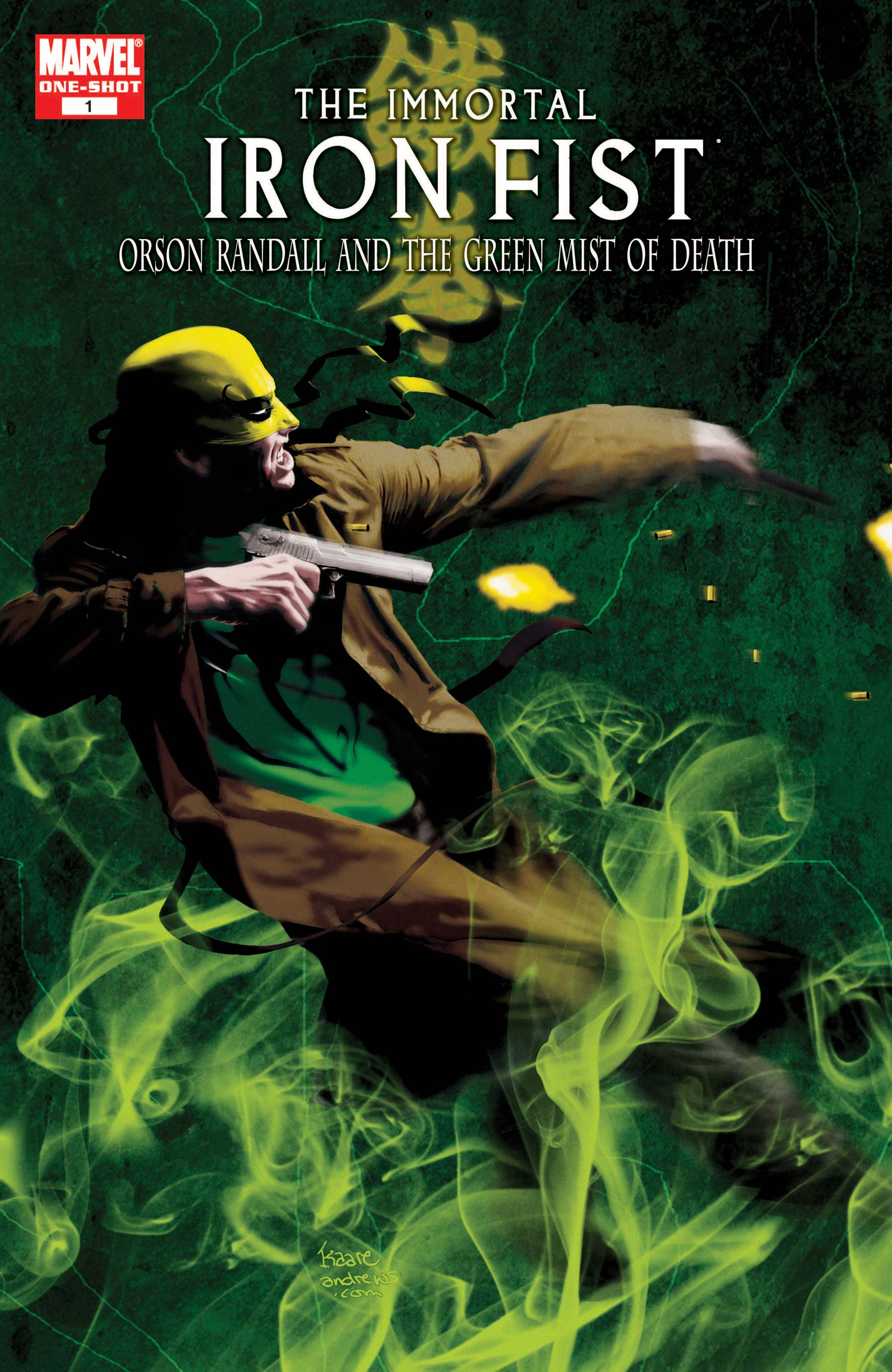 Immortal Iron Fist: Orson Randall and the Green Mist of Death (2008) #1