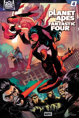 Planet of the Apes Vs. Fantastic Four (2026) #4 (Variant)