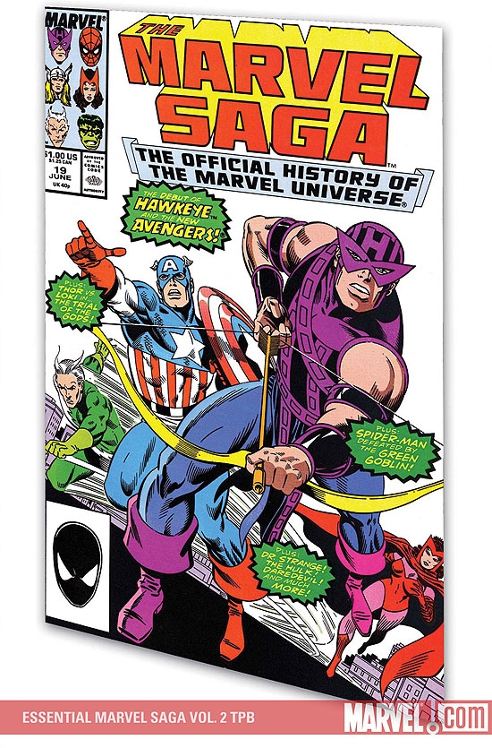 Essential Marvel Saga Vol. 2 (Trade Paperback)