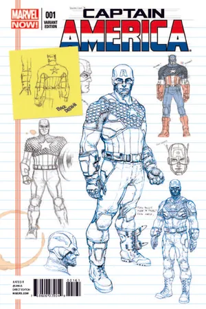 Captain America (2012) #1 (Opena Design Variant)