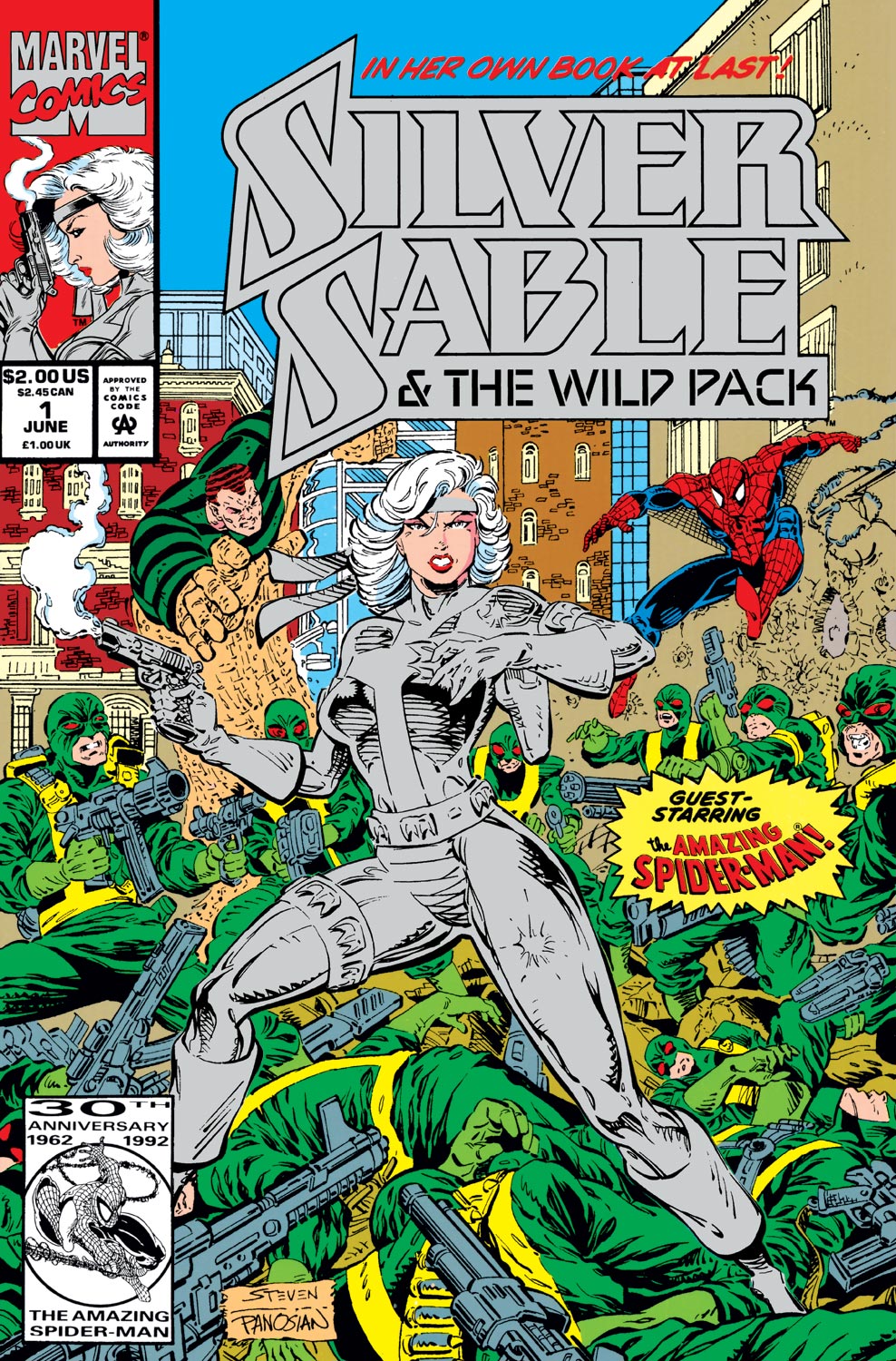 Silver Sable and the Wild Pack (1992) #1 | Comic Issues | Marvel