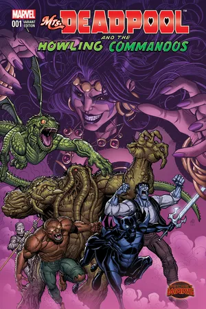 Mrs. Deadpool and the Howling Commandos (2015) #1 ( BRADSHAW TEAM VARIANT)